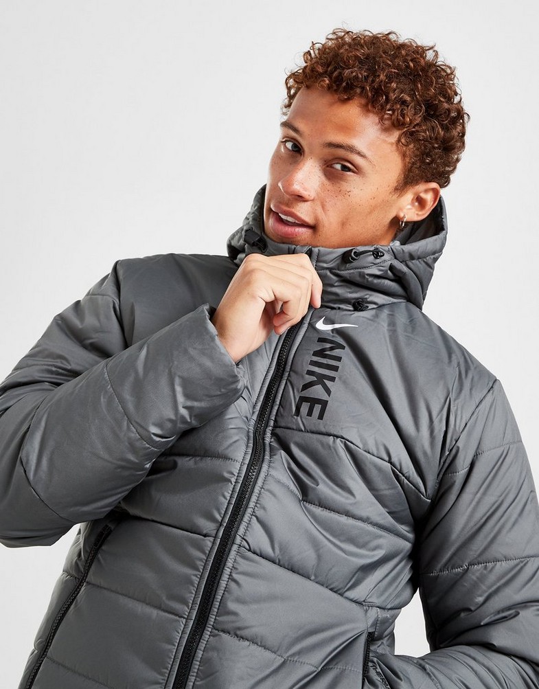 Férfi kabát NIKE KABÁT TÉLI HYBRID JKT GRY DX2036-068 Szürke