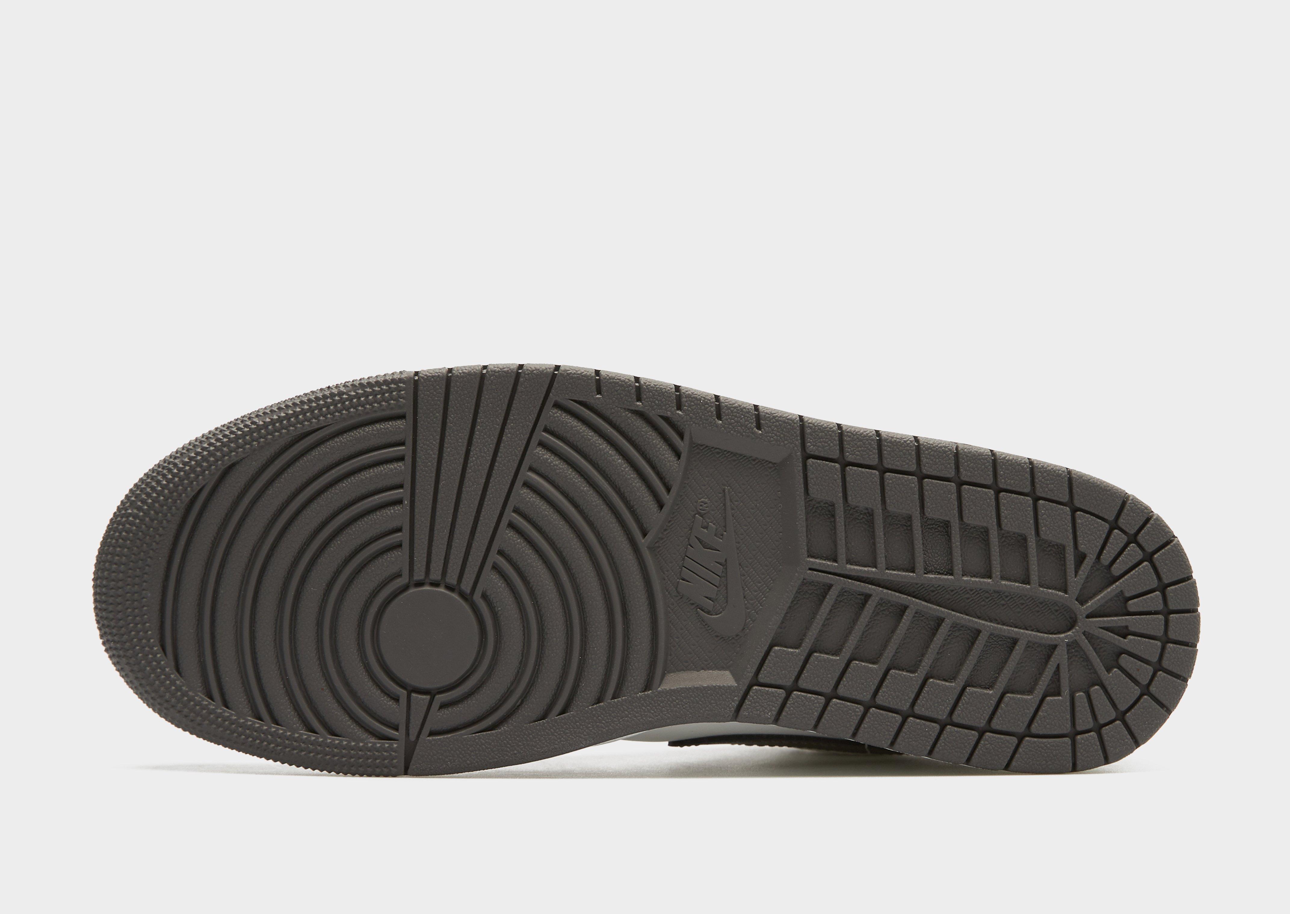 Buty sneakersy męskie AIR JORDAN 1 LOW  553558-044 Szary