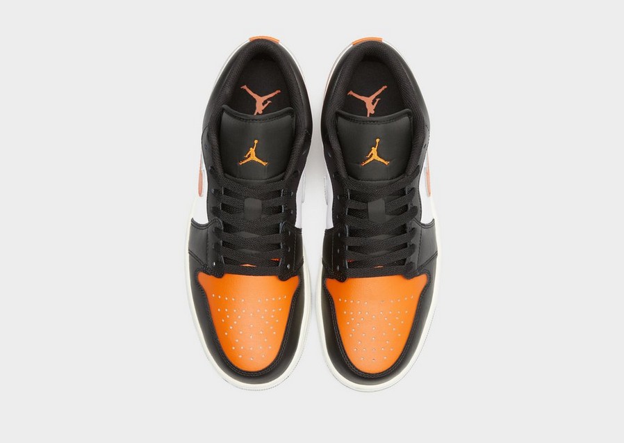 Adidași pentru bărbați AIR JORDAN 1 LOW  553558-081 Negru