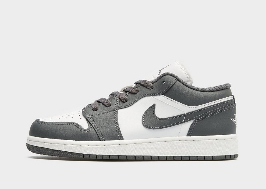 Buty sneakersy dla dzieci AIR JORDAN 1 LOW  553560-044 Szary