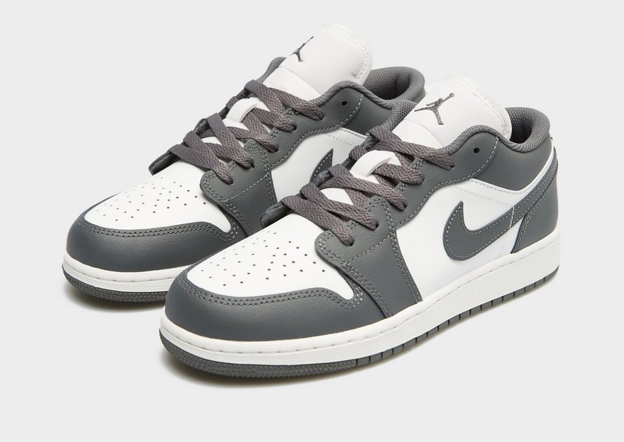 Buty sneakersy dla dzieci AIR JORDAN 1 LOW  553560-044 Szary