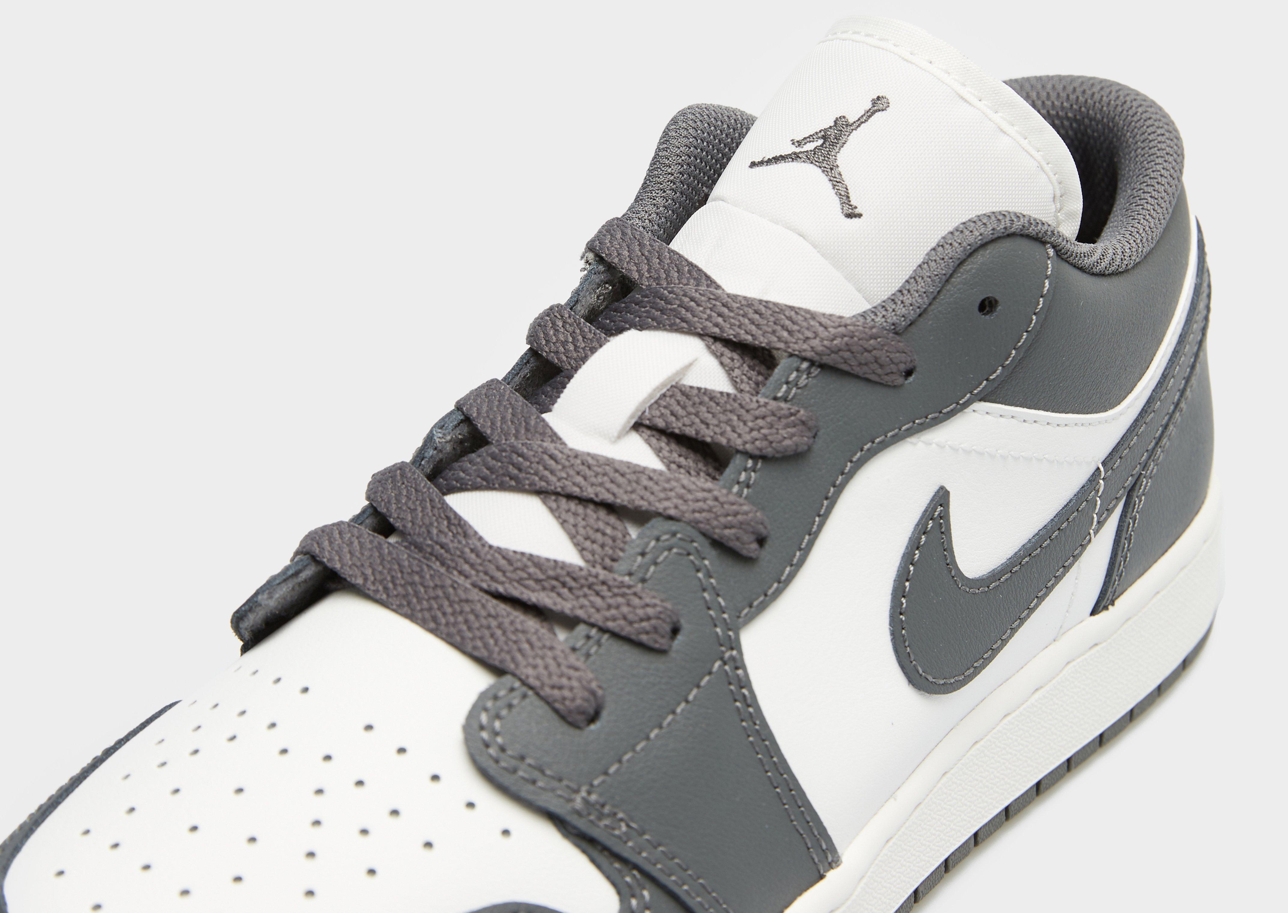 Buty sneakersy dla dzieci AIR JORDAN 1 LOW  553560-044 Szary