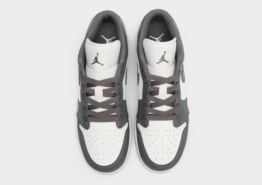 Buty sneakersy dla dzieci AIR JORDAN 1 LOW  553560-044 Szary