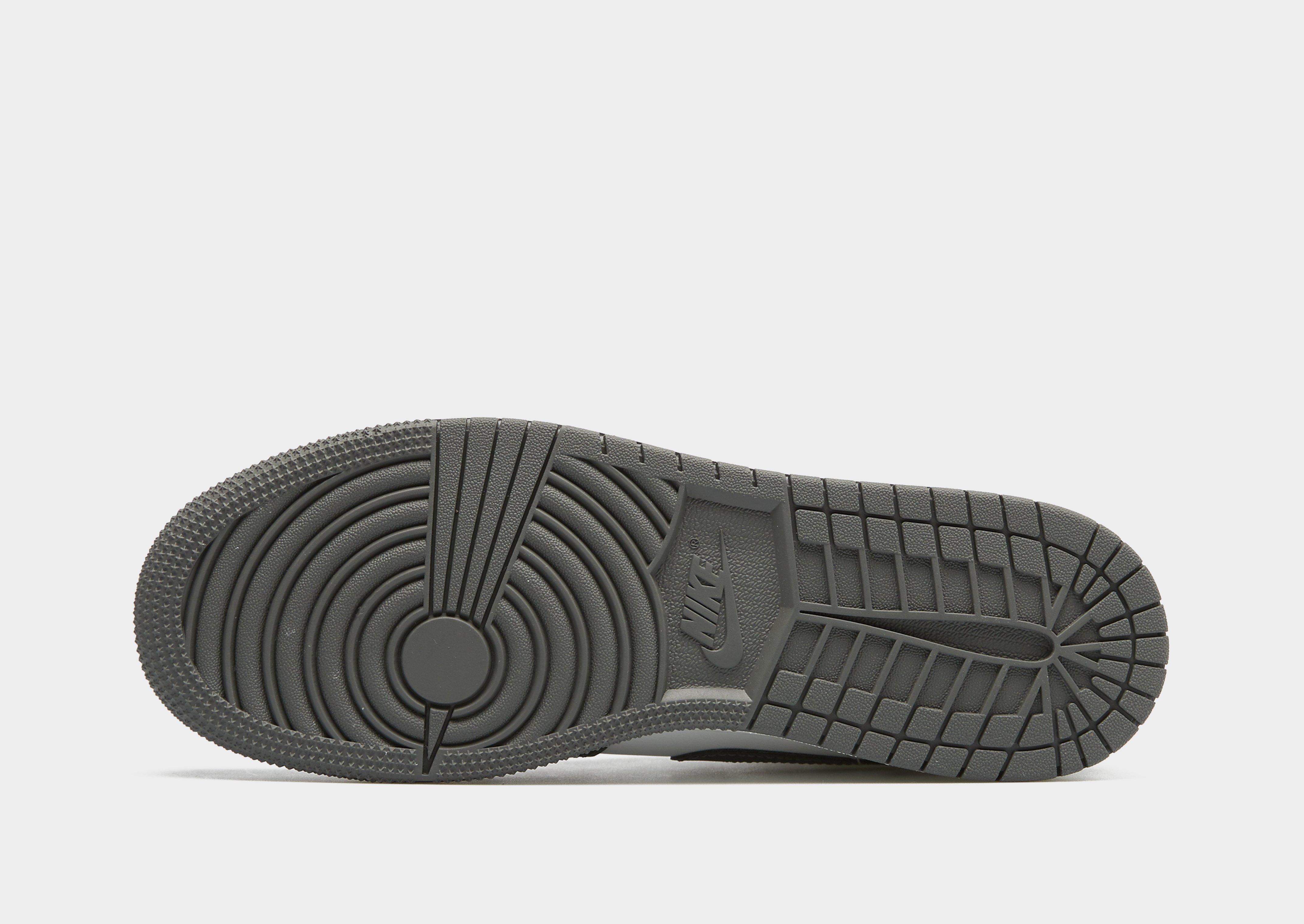 Buty sneakersy dla dzieci AIR JORDAN 1 LOW  553560-044 Szary