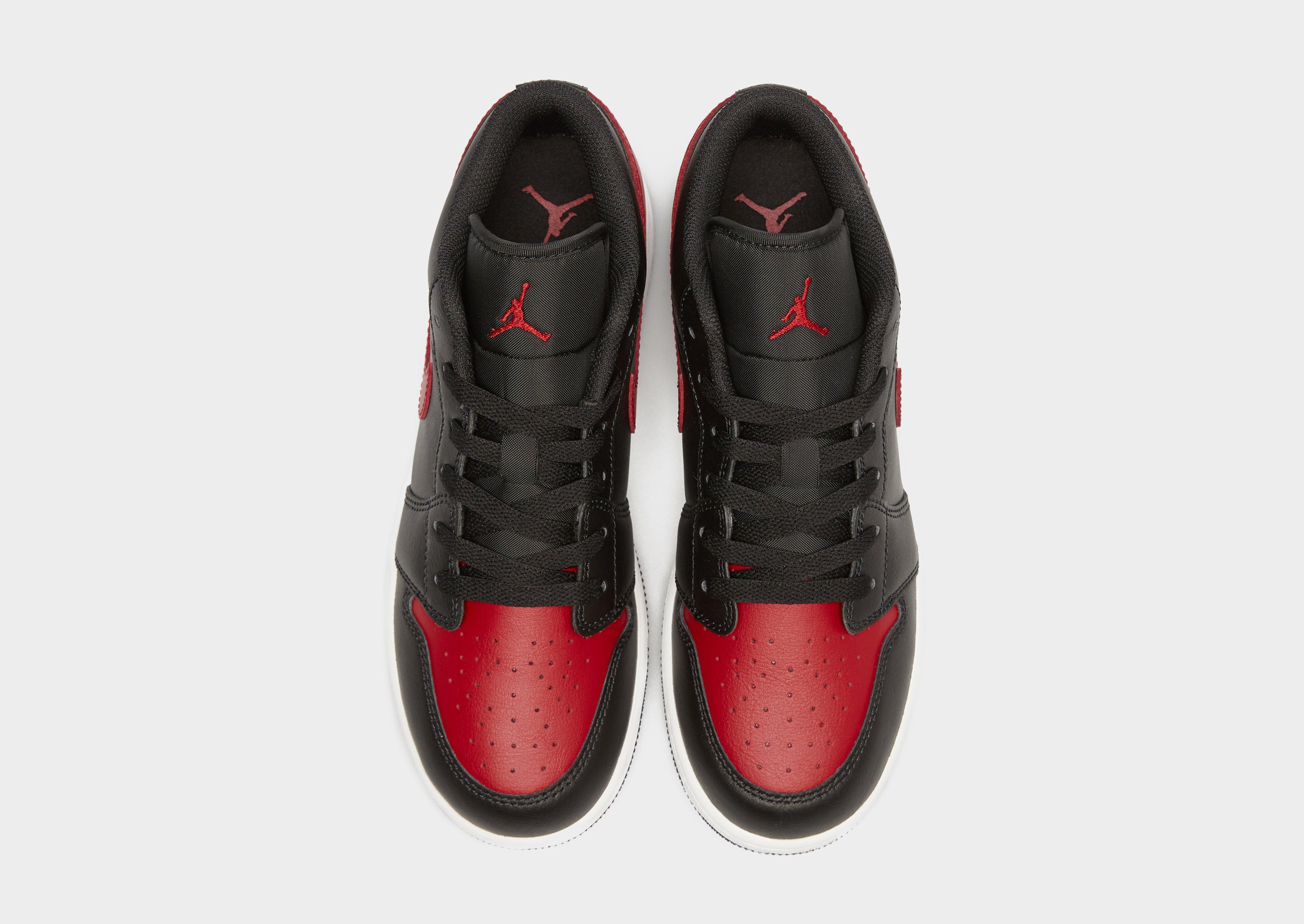 Gyerek sneakers JORDAN AIR JORDAN 1 LOW (GS) 553560-067 Piros