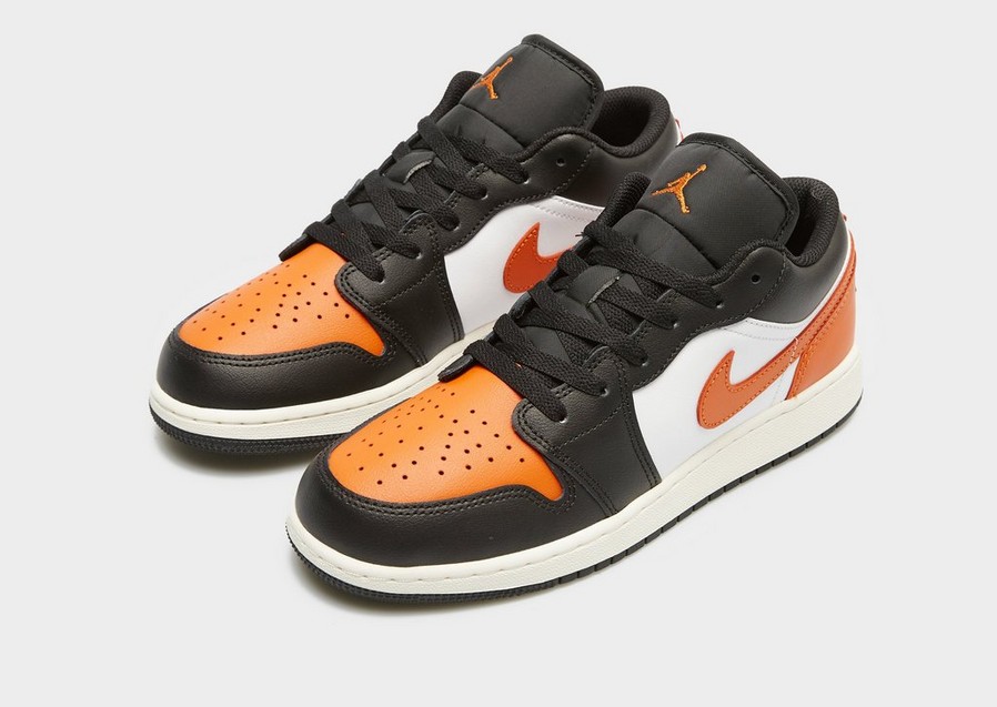 Adidași pentru copii AIR JORDAN 1 LOW  553560081 Portocaliu