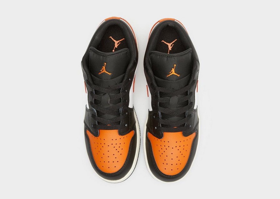 Adidași pentru copii AIR JORDAN 1 LOW  553560081 Portocaliu
