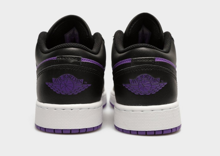 Gyerek sneakers AIR JORDAN 1 LOW  553560-505 Lila