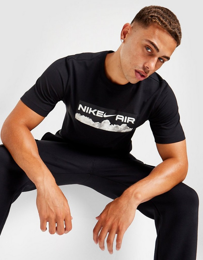 Koszulka, t-shirt męski NIKE AIR CLOUD T SHIRT DR7805-010 Czarny