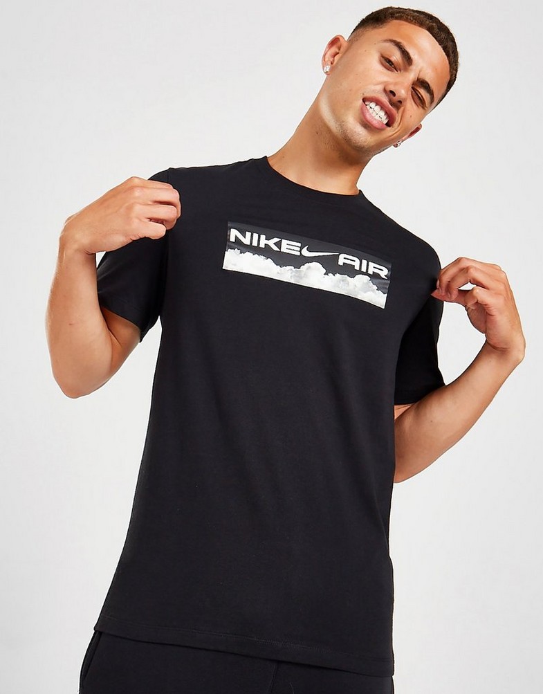 Koszulka, t-shirt męski NIKE AIR CLOUD T SHIRT DR7805-010 Czarny