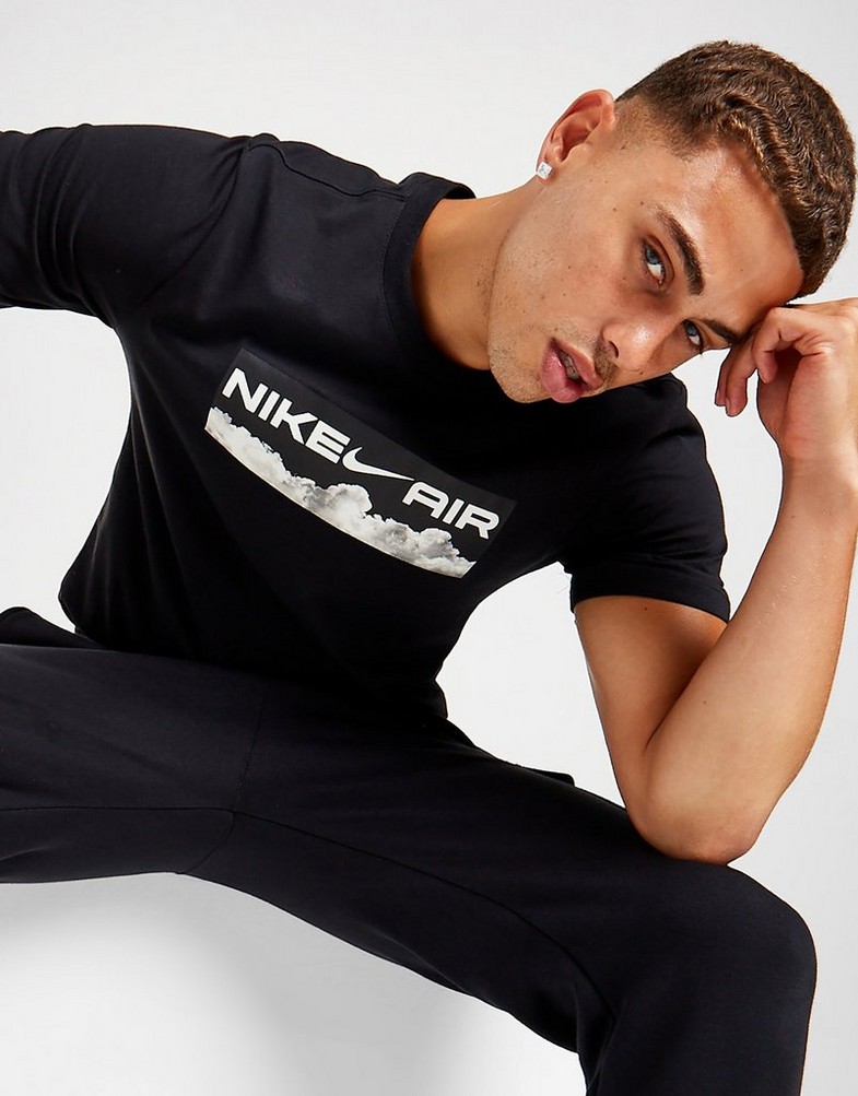Koszulka, t-shirt męski NIKE AIR CLOUD T SHIRT DR7805-010 Czarny
