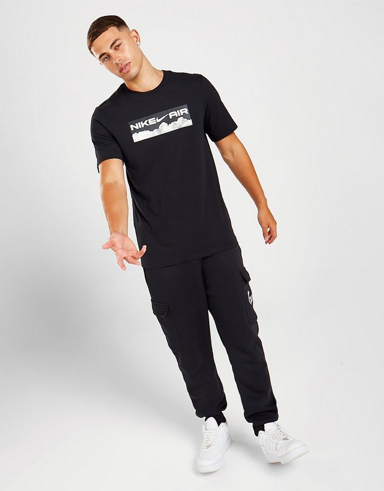 Koszulka, t-shirt męski NIKE AIR CLOUD T SHIRT DR7805-010 Czarny