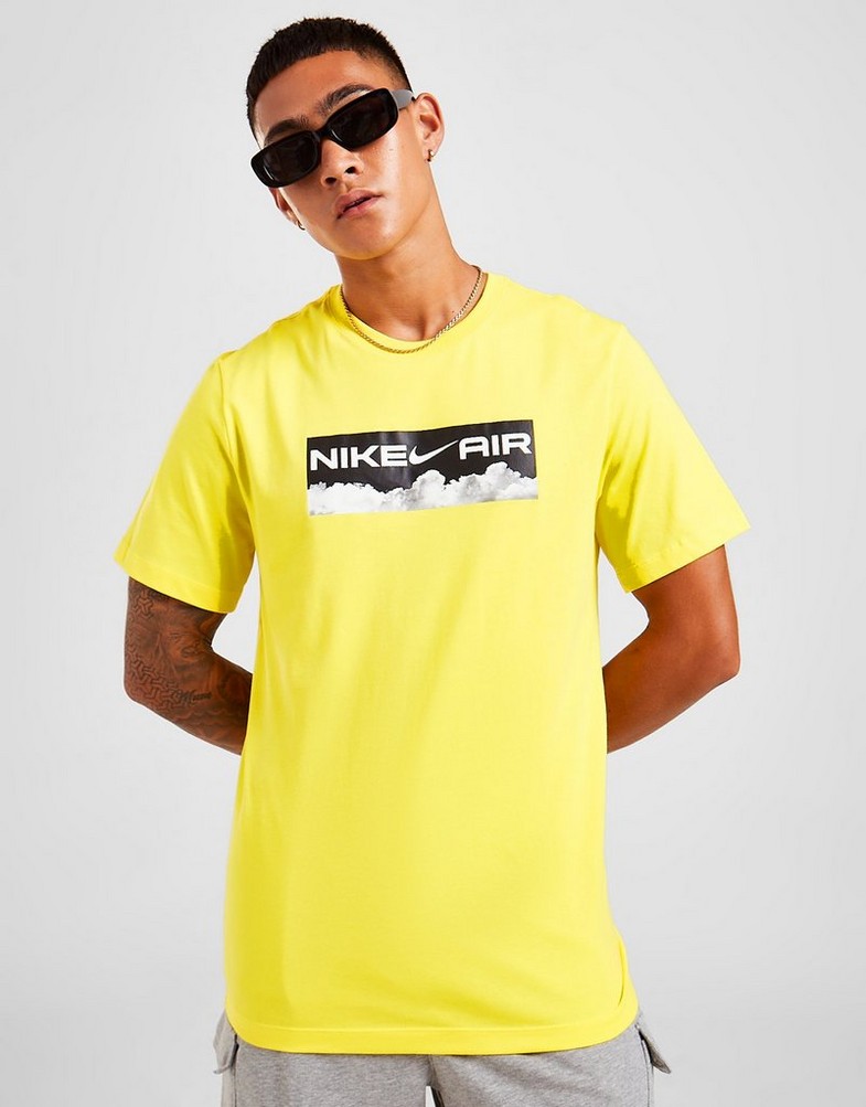 Tricou pentru bărbați NIKE AIR CLOUD TRICOU DR7805-765 Galben