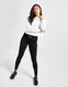 EMPORIO ARMANI Z KAPTUREM BACK LOGO CROP HOODIE