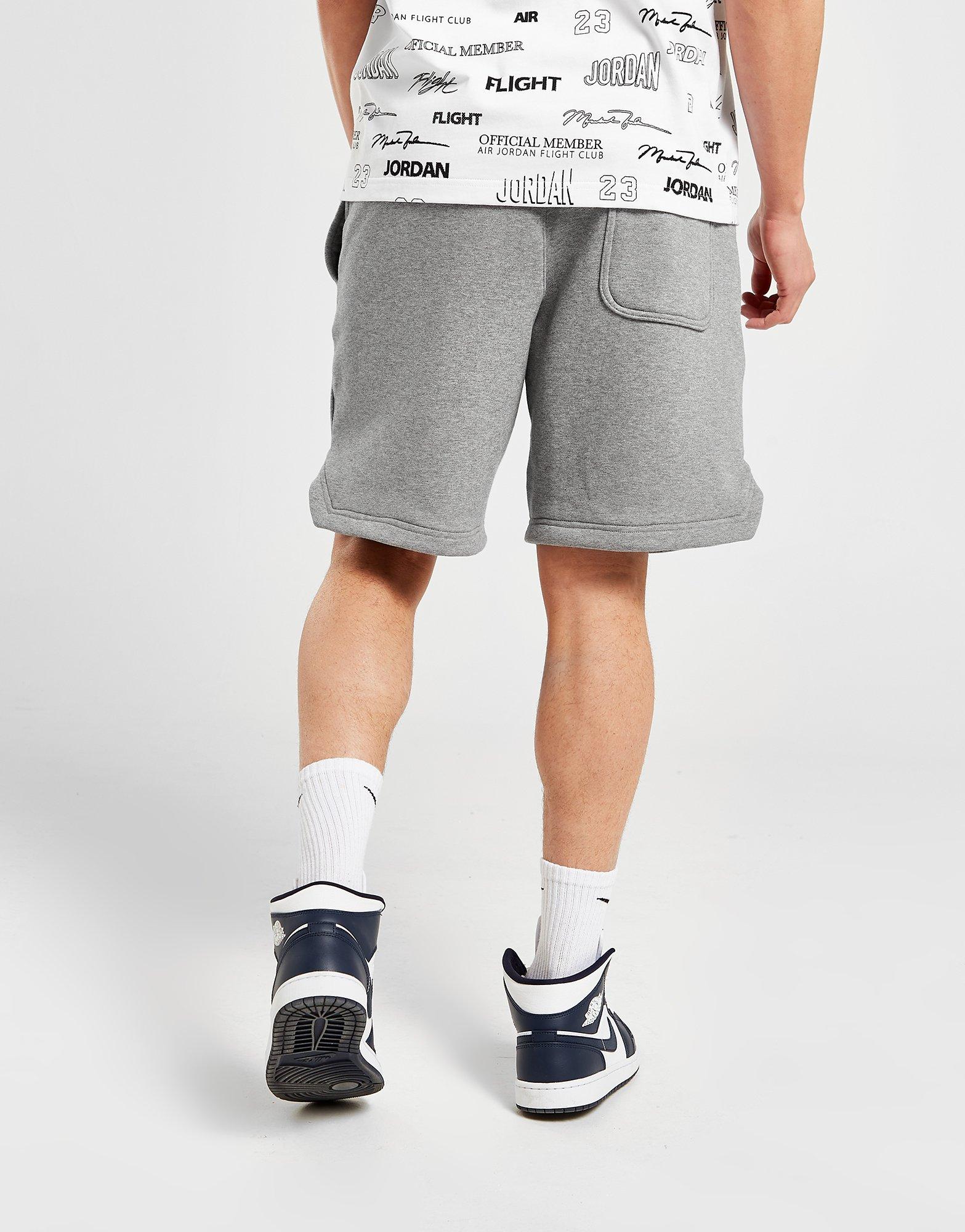 Muške kratke hlače JORDAN KRATKE HLAČE ESS FLC SHRT GRY DQ7470-091 siva