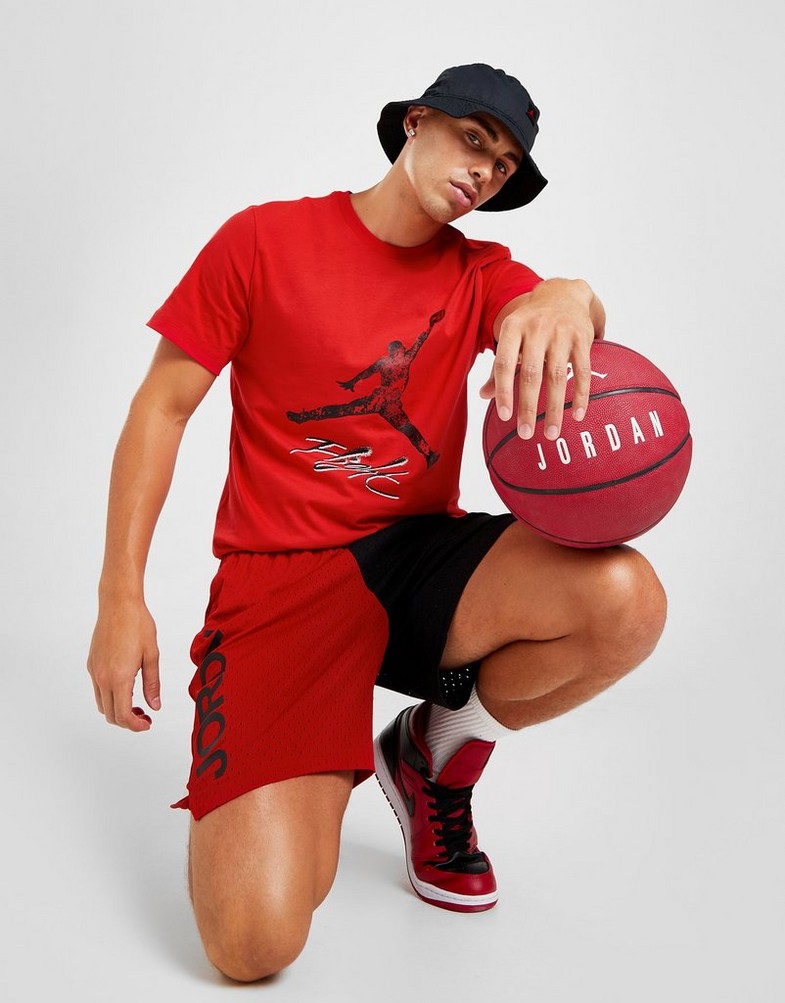 Tricouri JORDAN TRICOU M J ESS JUMPMAN SS CREW DQ7376-612 • Bordo