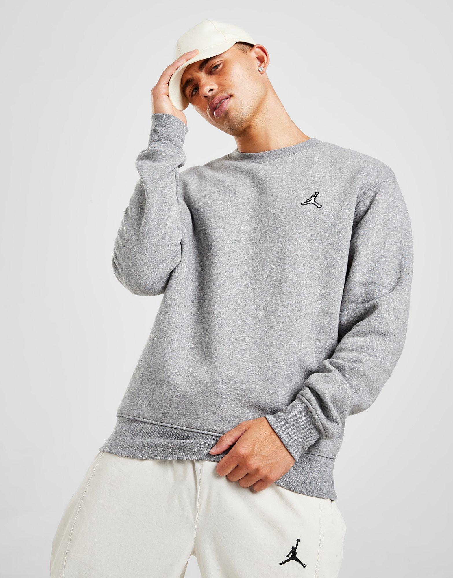 Мъжка блуза JORDAN СУИТЧЪР M J ESS FLC CREW DQ7520-091 Сив