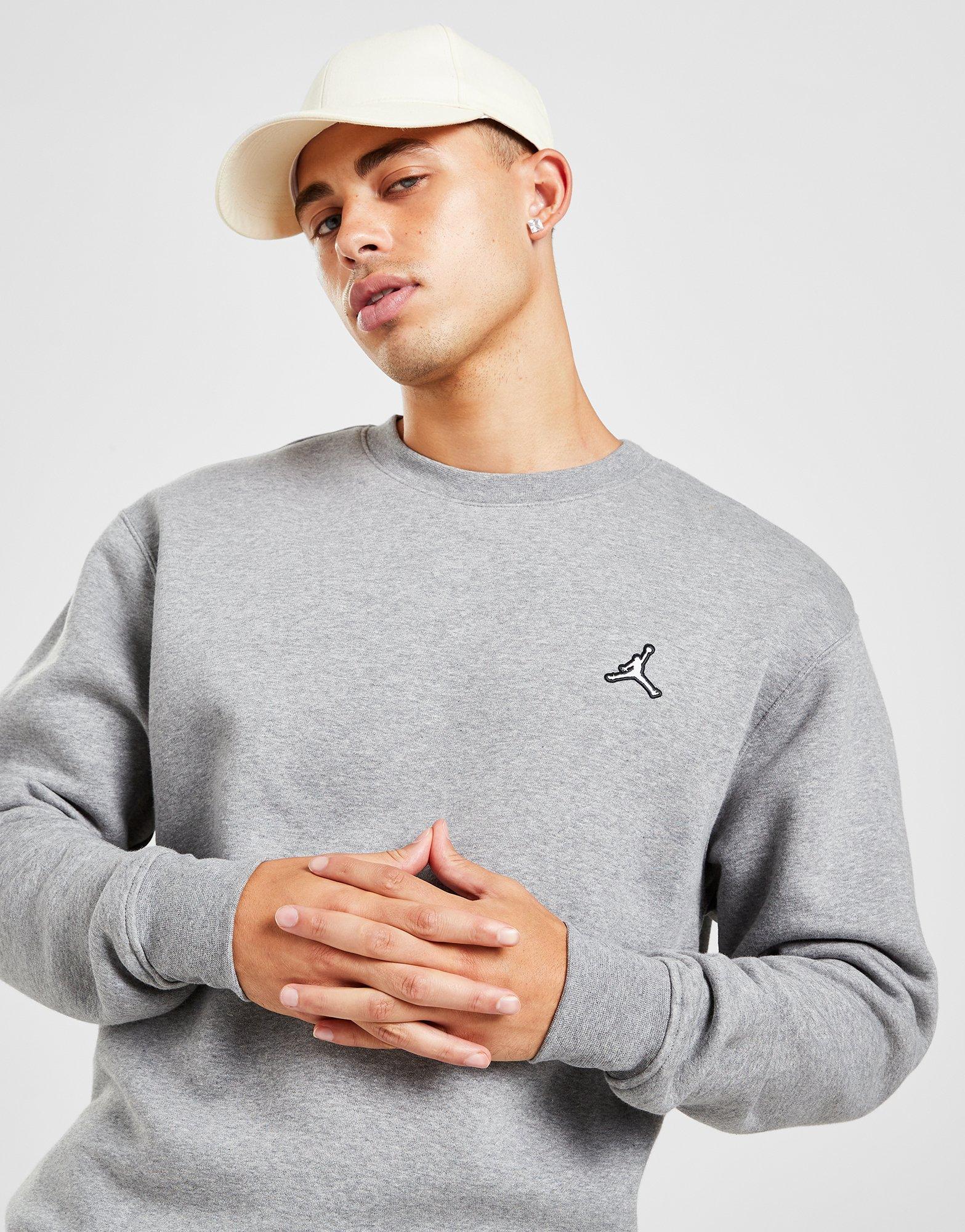 Мъжка блуза JORDAN СУИТЧЪР M J ESS FLC CREW DQ7520-091 Сив