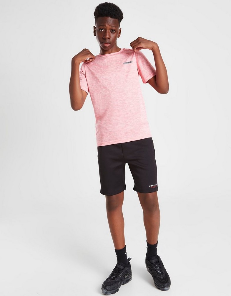 Koszulka, t-shirt dziecięcy MCKENZIE KRÓTKI RĘKAW BASE POLY T-SHIRT JUNIOR MCKTJ15241321 Różowy