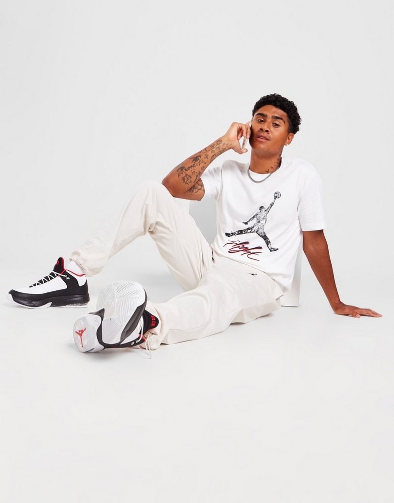 Koszulka, t-shirt męski JORDAN T-SHIRT M J ESS JUMPMAN SS CREW DQ7376-100 Biały