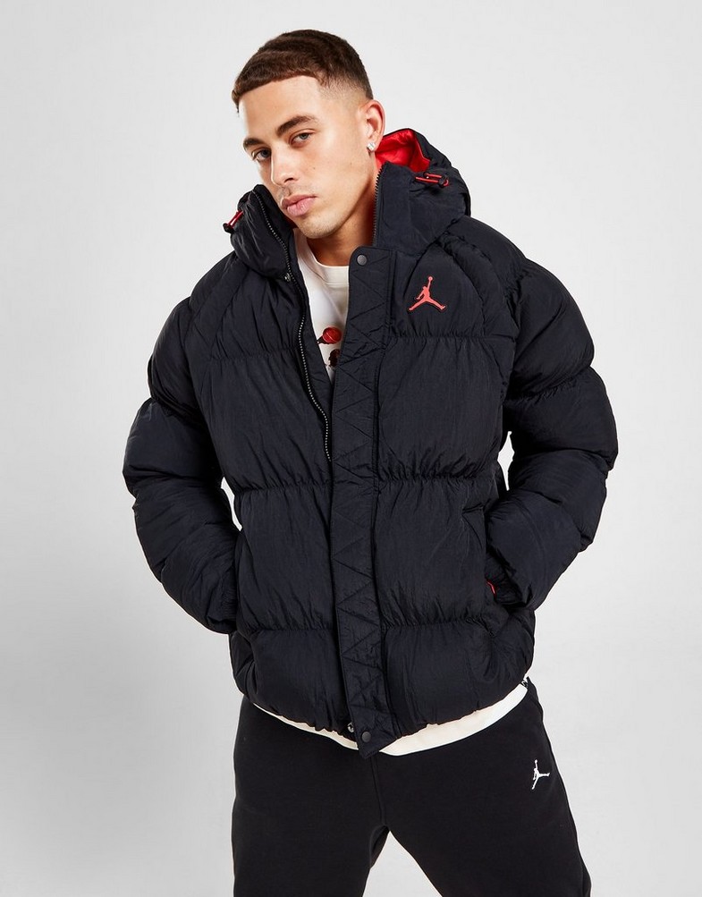 Kurtka męska JORDAN KURTKA ZIMOWA M J ESS PUFFER JACKET DQ7348-010 Czarny