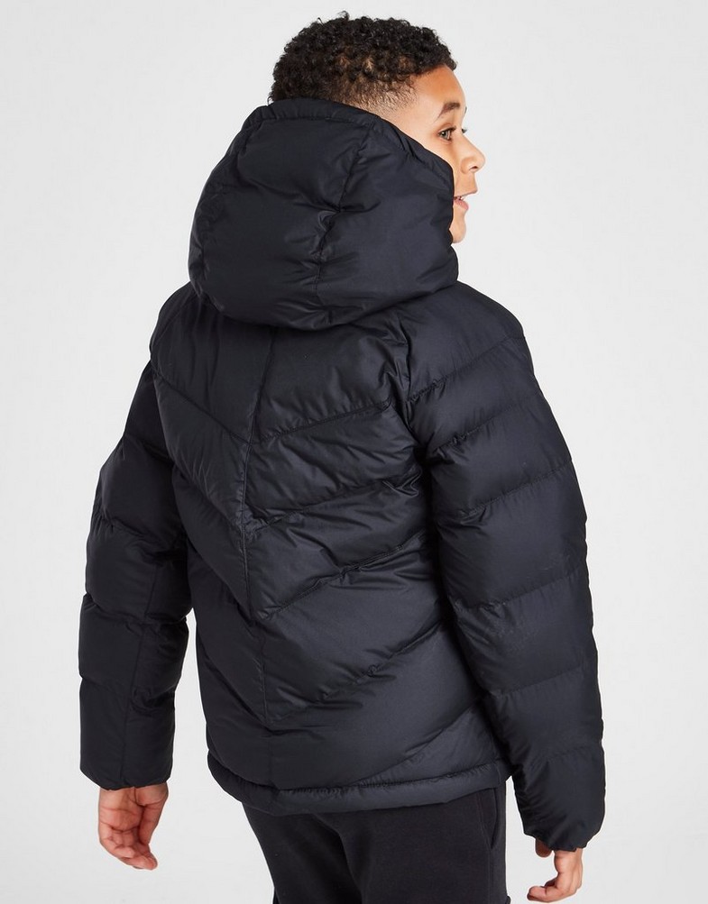 NIKE SPORTSWEAR PADDED JACKET JUNIOR B DX1264013 kolor Czarny Dziecięce Ubrania w JD Sports