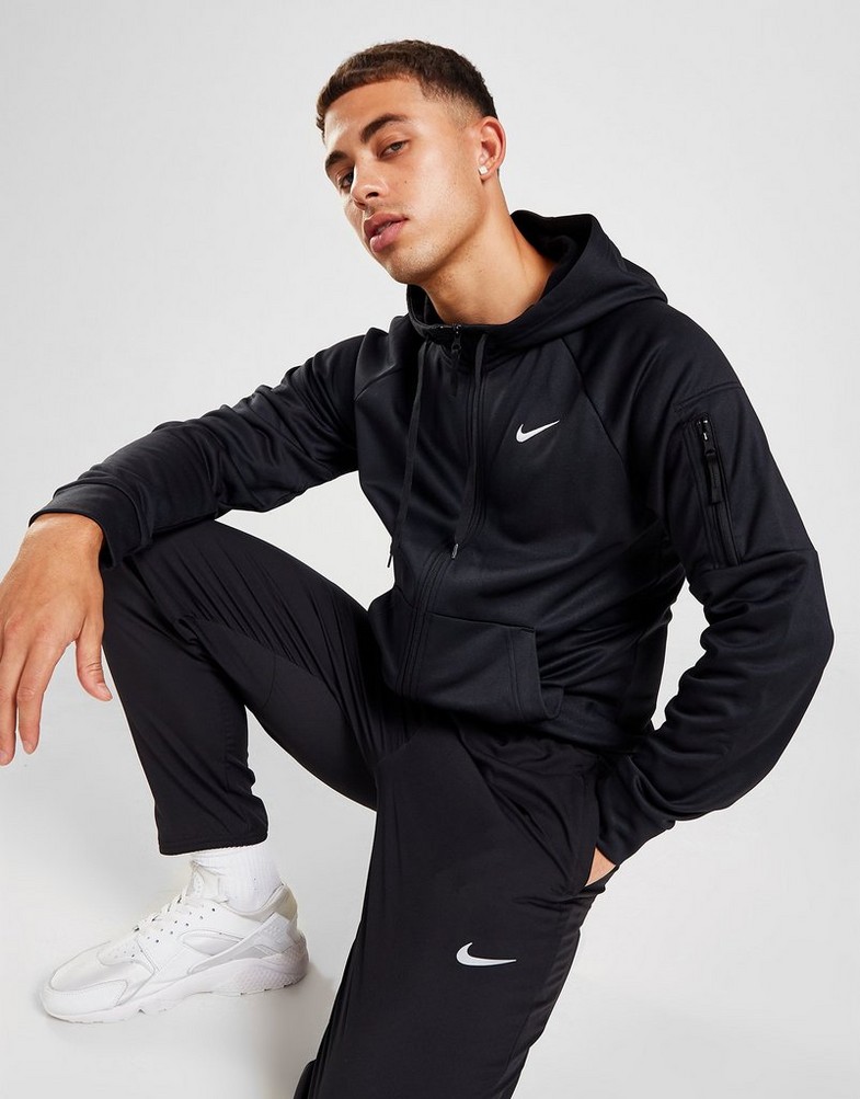 Bluza męska NIKE BLUZA ROZPINANA Z KAPTUREM M NK TF HD FZ DQ4830-010 Czarny