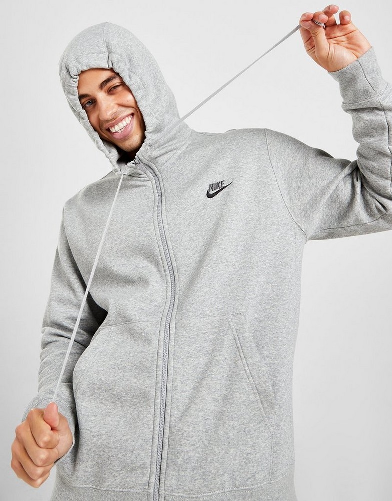 Pánska mikina NIKE MIKINA FDTN FZ DGH/GRY/BLK DQ8384-063 Sivá