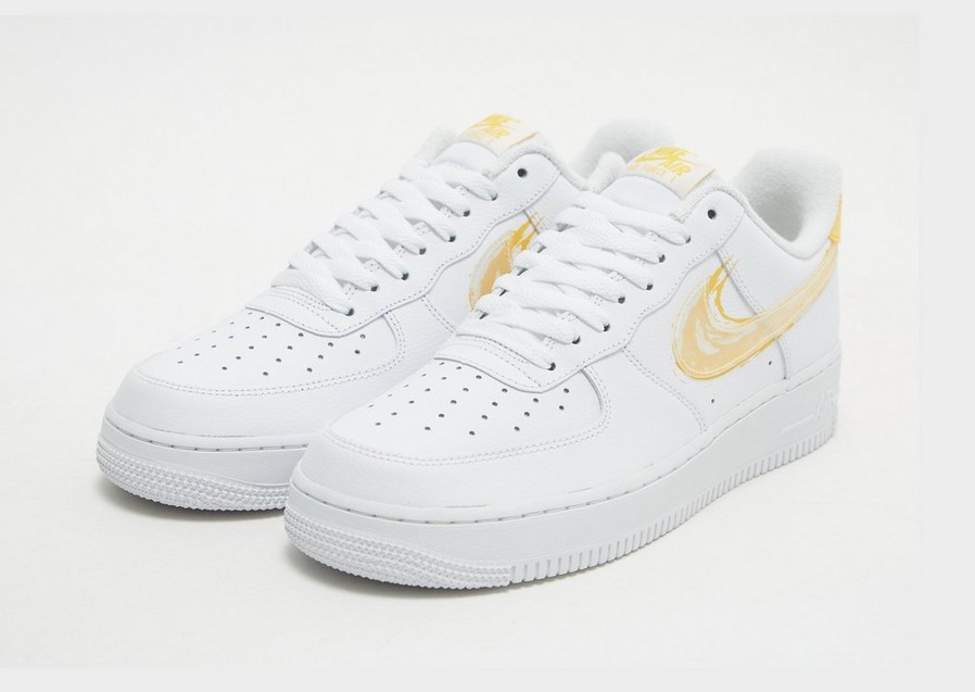 Buty sneakersy męskie NIKE AIR FORCE 1 '07  DX2646-100 Biały