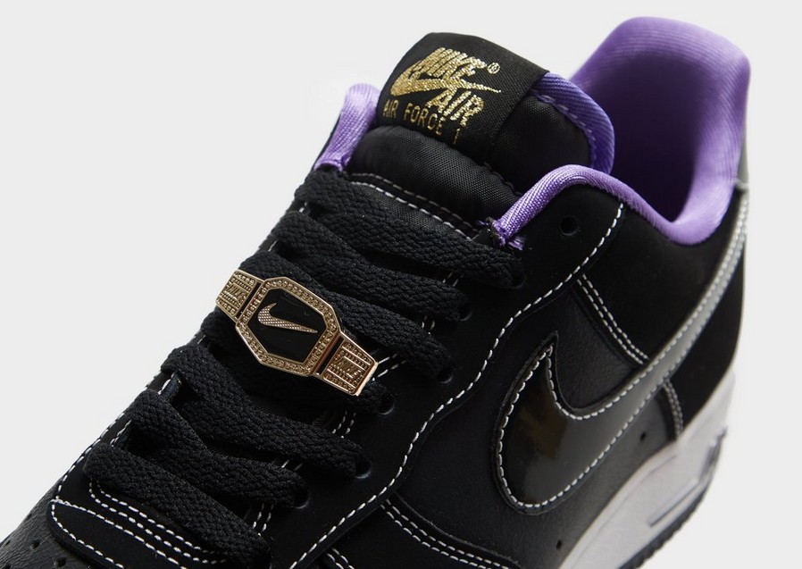 Buty sneakersy męskie NIKE AIR FORCE 1 '07 LV8 EMB DR9866-001 Czarny