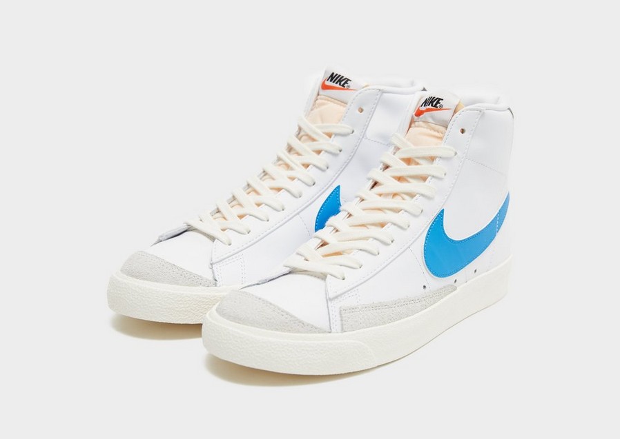 Buty sneakersy męskie NIKE BLAZER MID '77 BQ6806-118 Biały