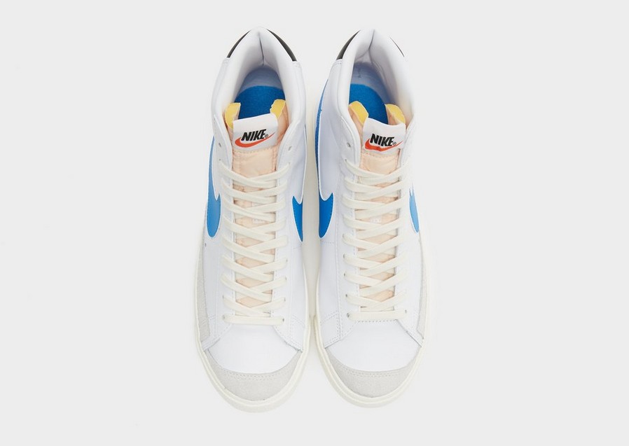 Buty sneakersy męskie NIKE BLAZER MID '77 BQ6806-118 Biały
