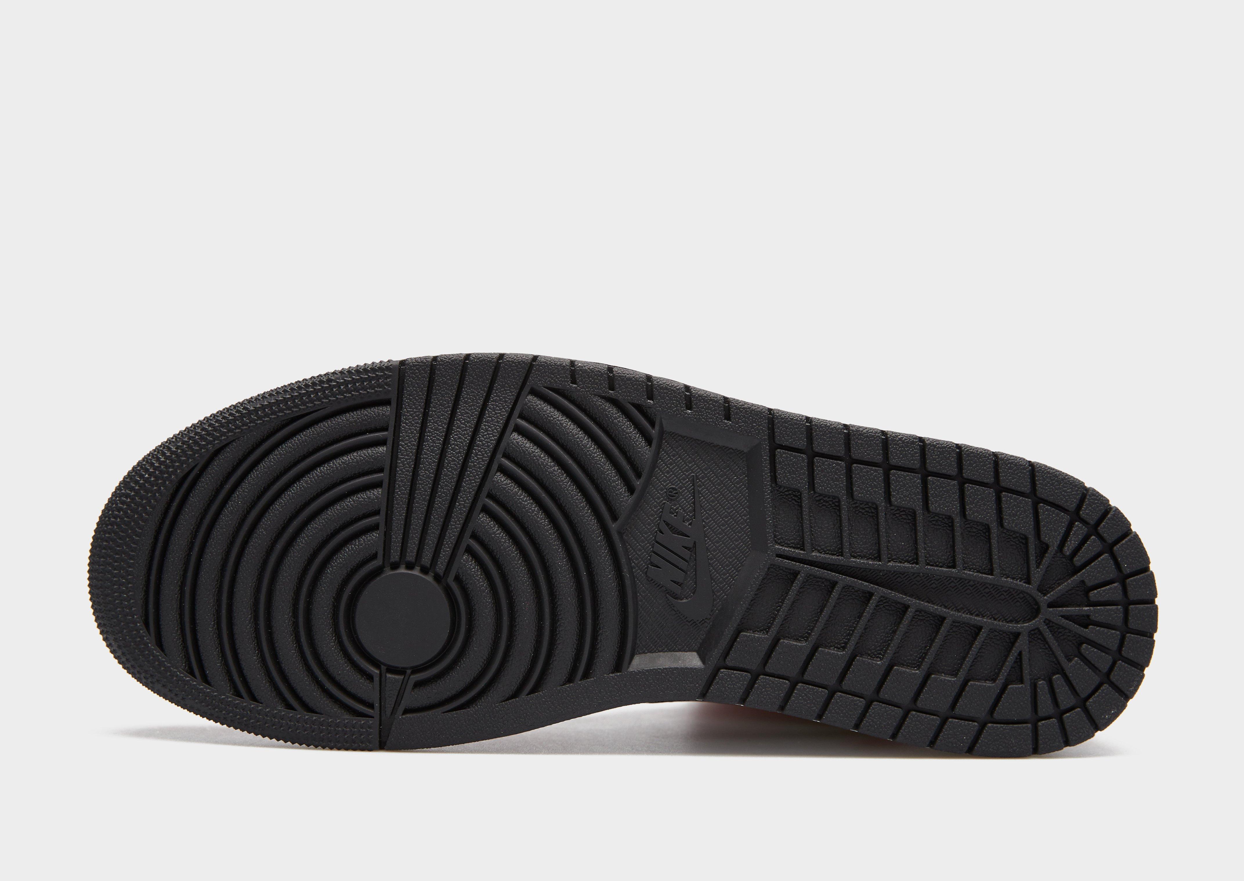 Buty sneakersy męskie AIR JORDAN 1 MID 554724-069 Czerwony