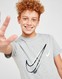 NIKE T-SHIRT MULTI SWOOSH T GRY BOY