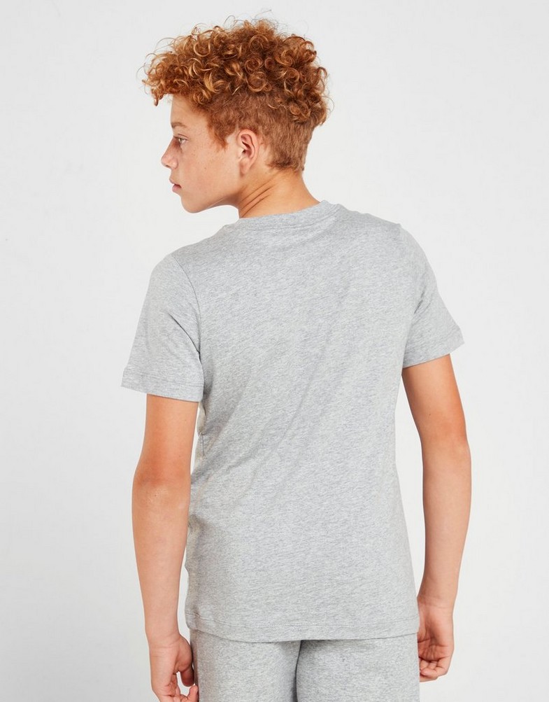 Koszulka, t-shirt dziecięcy NIKE T-SHIRT MULTI SWOOSH T GRY BOY DX2297-063 Szary