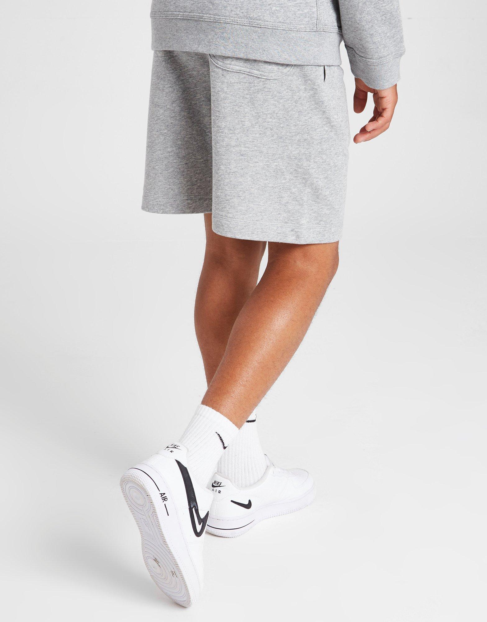 Detské krátke nohavice NIKE ŠORTKY  MULTI SWSH SHORT GRY BOY DX2298-063 Sivá