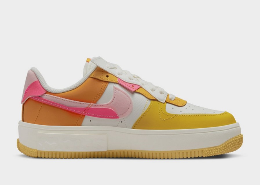 Buty sneakersy damskie NIKE AIR FORCE 1 FONTANKA  DX2675-100 Multicolor