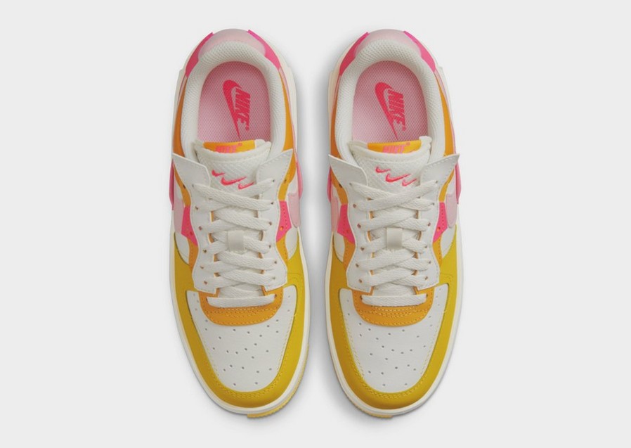 Buty sneakersy damskie NIKE AIR FORCE 1 FONTANKA  DX2675-100 Multicolor