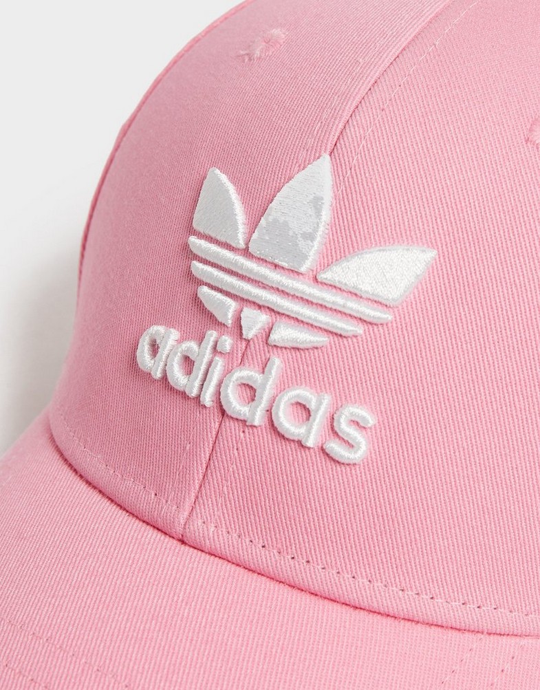 Czapka z daszkiem damska ADIDAS DASZEK TREFOIL CLASSIC CAP HL9329 Różowy