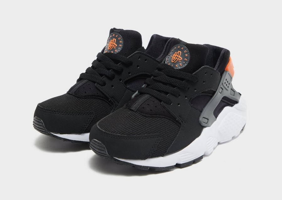 Gyerek sneakers NIKE AIR HUARACHE  DX9267-001 Fekete