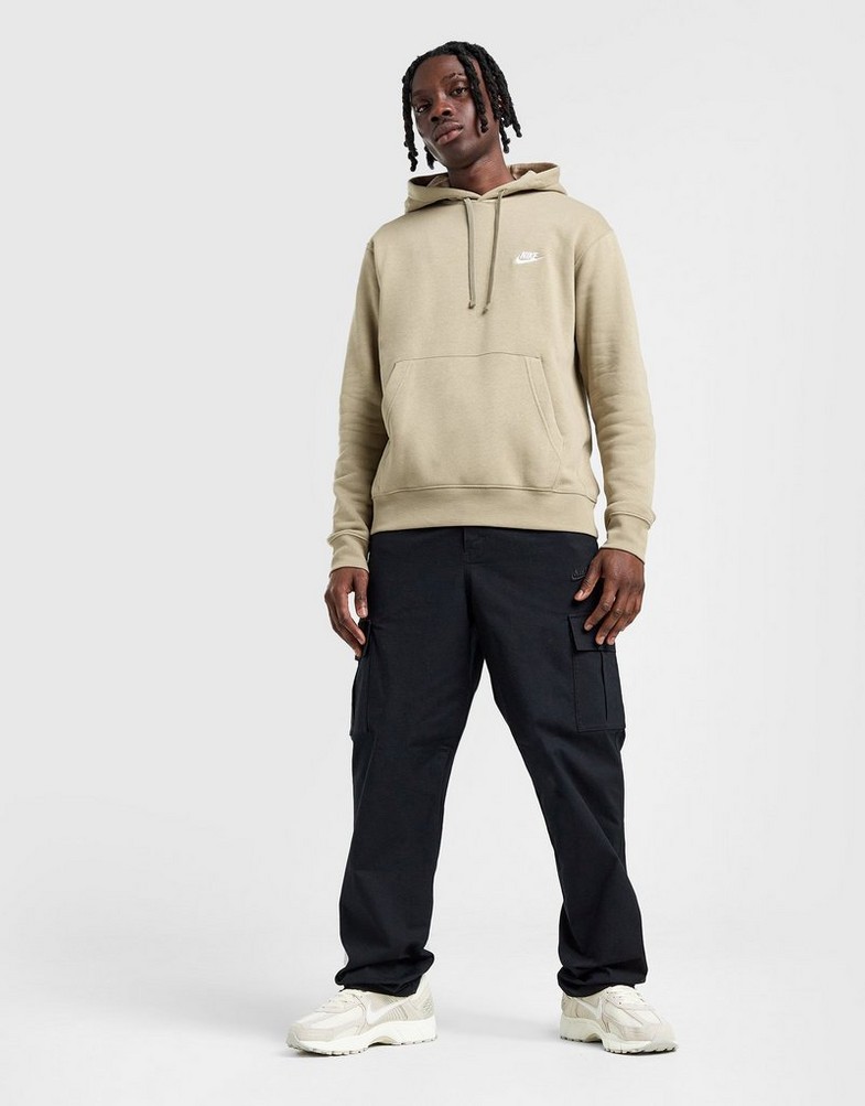 Мъжка блуза NIKE СУИТЧЪР С КАЧУЛКА NIKE SPORTSWEAR CLUB FLEECE BV2654-247 Бежов