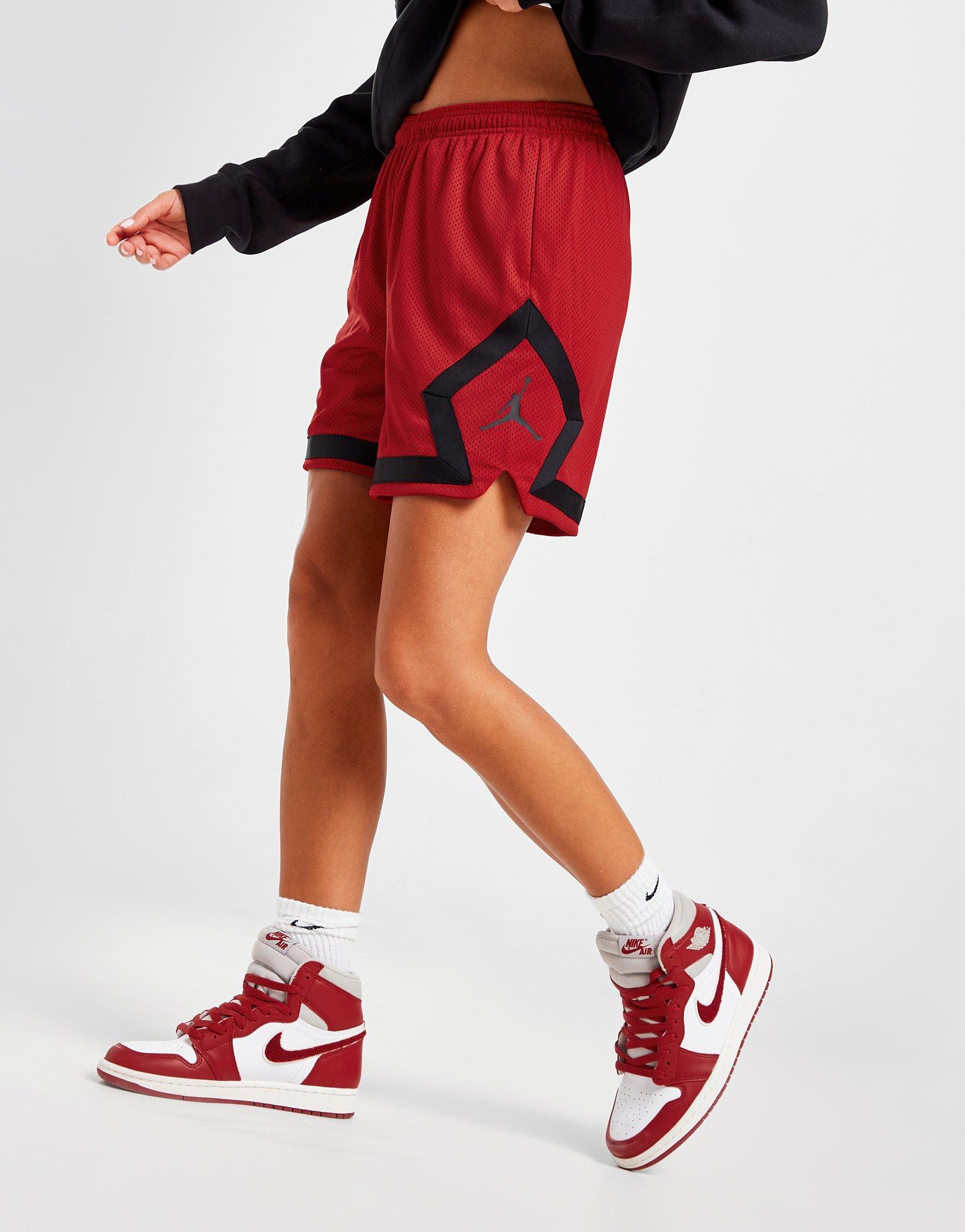 Dámske krátke nohavice ŠORTKY  W JORDAN HERITAGE DIAMOND S COR  DO5032-687 Bordová