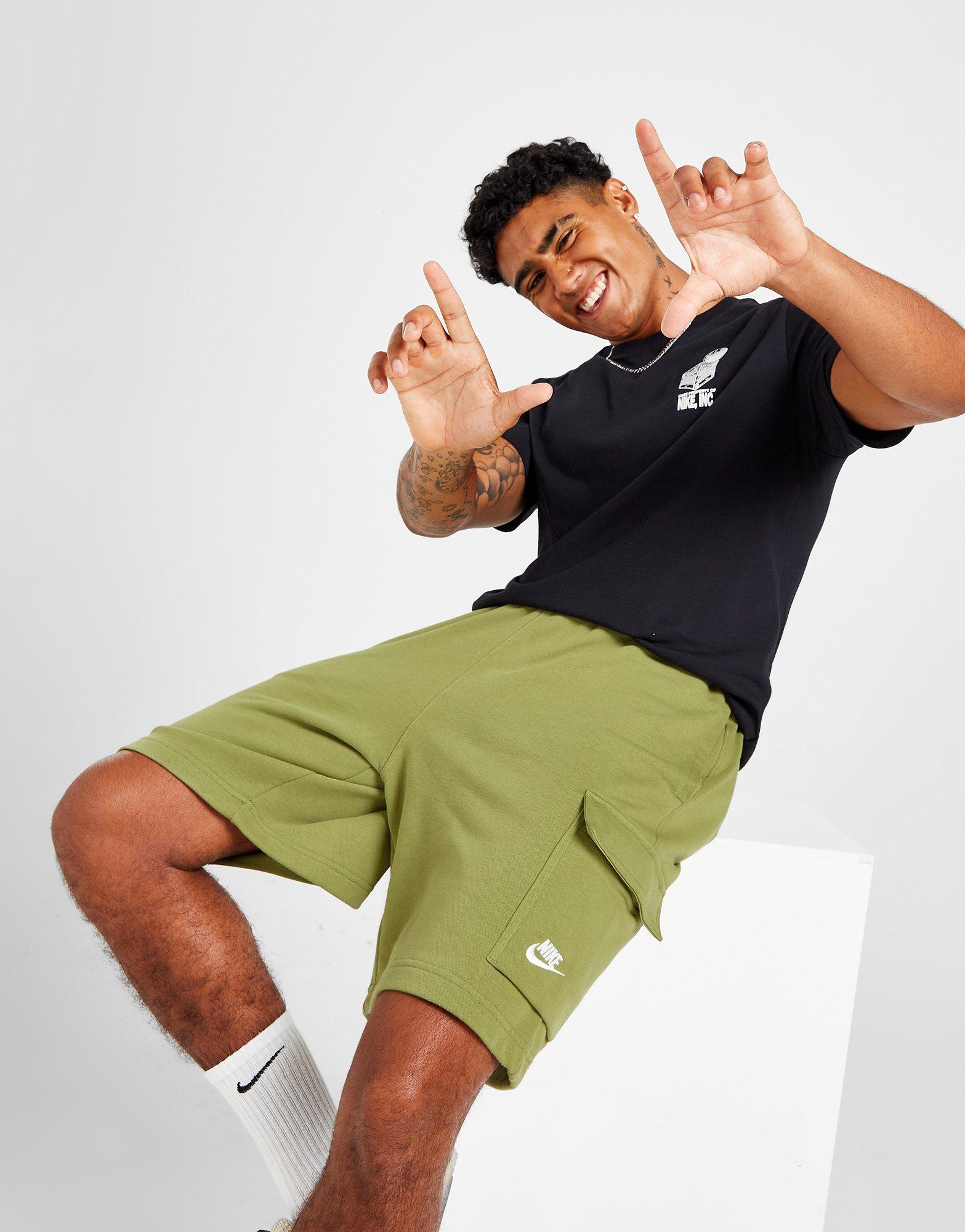 Vyriški šortai NIKE ŠORTAI SPORTSWEAR CLUB  DD7014-334 Žalia