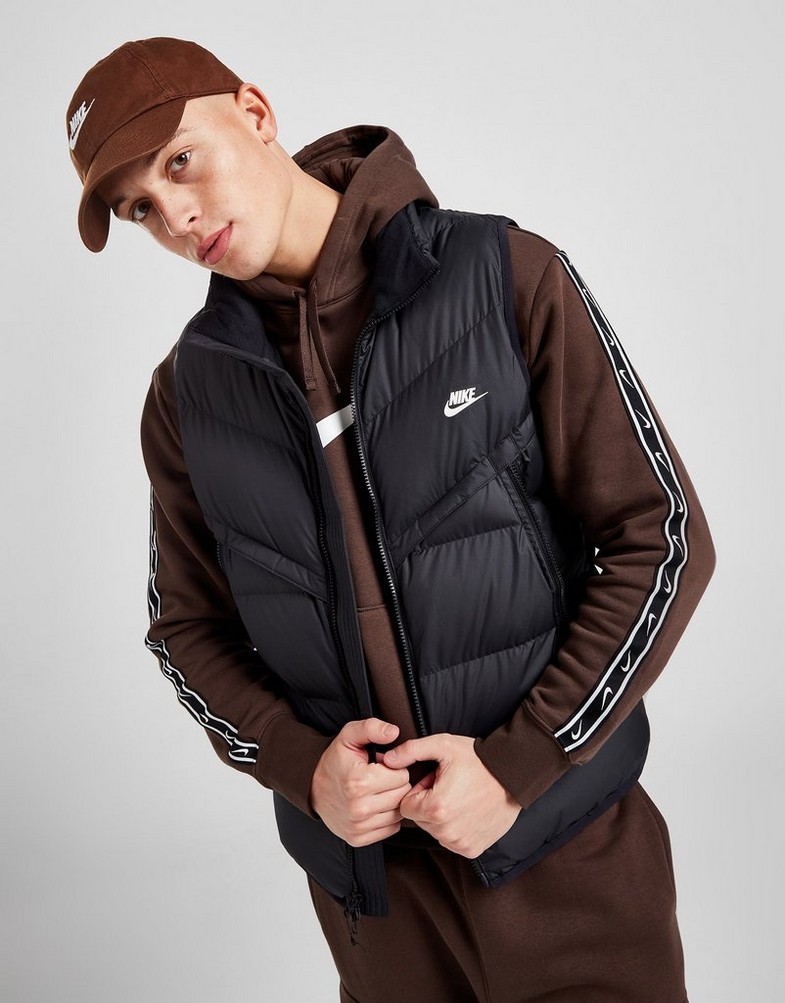 NIKE BEZRĘKAWNIK WR GILET BLK DR9617-010 Czarny