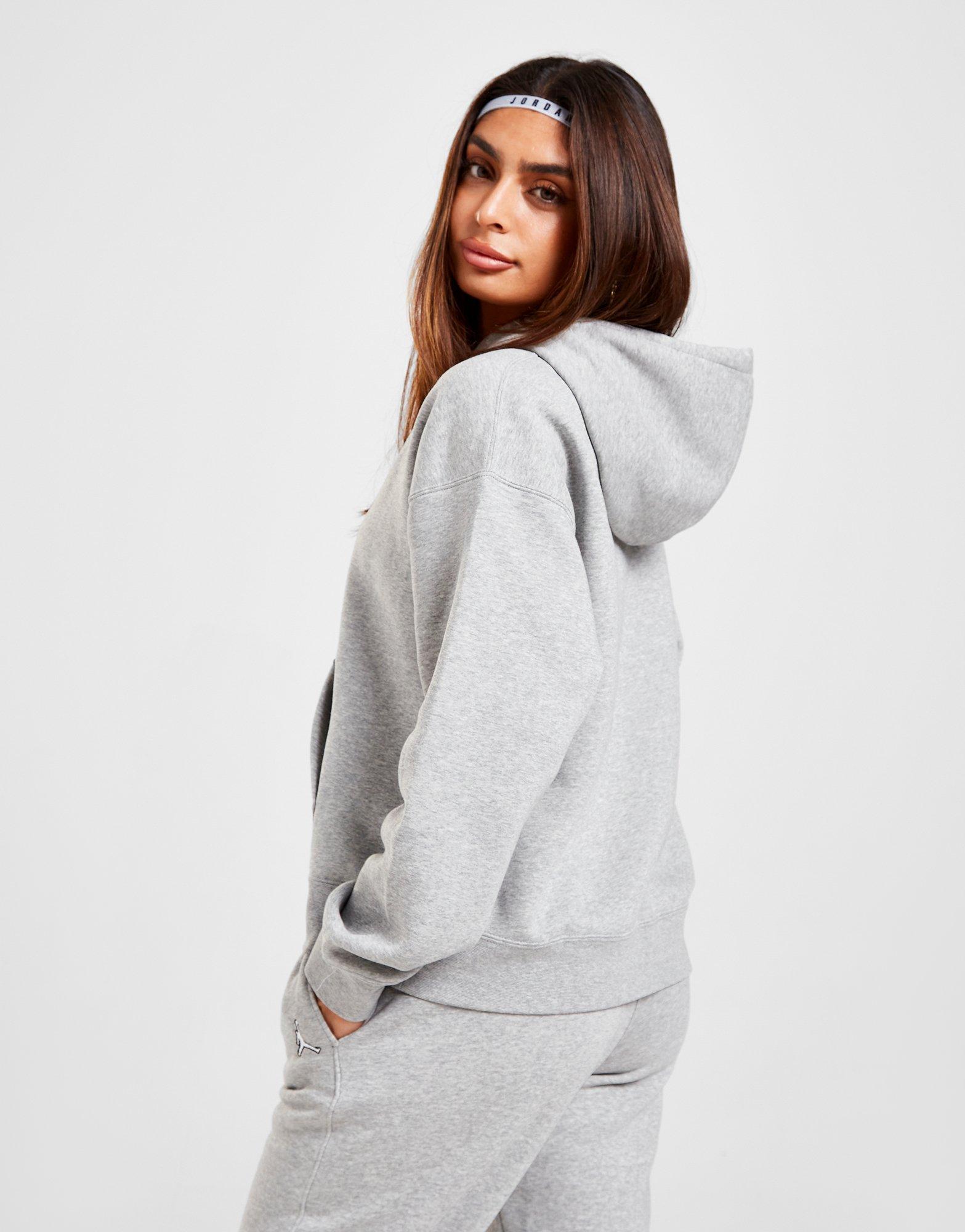 Dámska mikina JORDAN ESSENTIAL OVERHEAD HOODIE DQ4458-063 Sivá