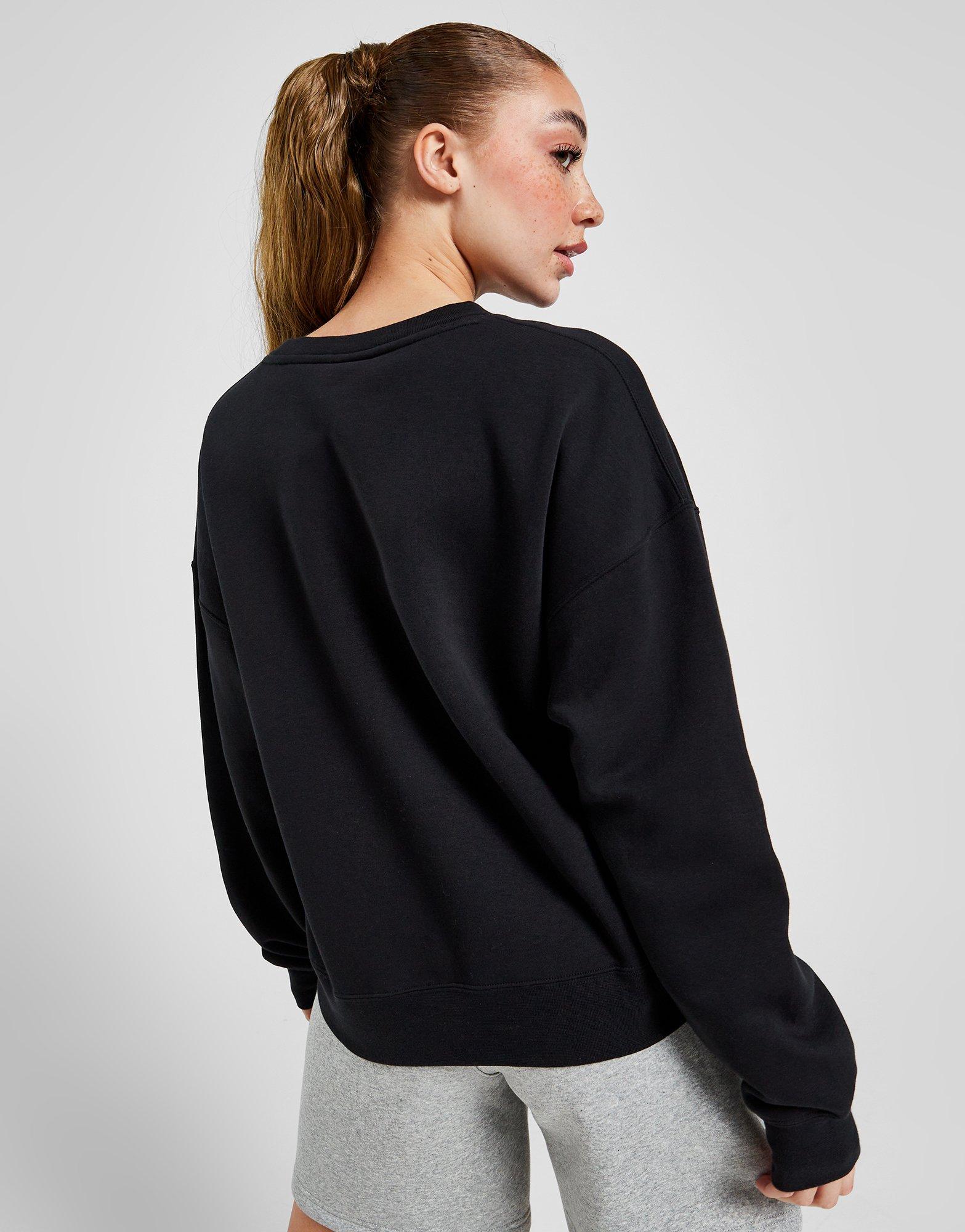 Női pulóver JORDAN ESSENTIAL CREW SWEATSHIRT DQ4462-010 Fekete