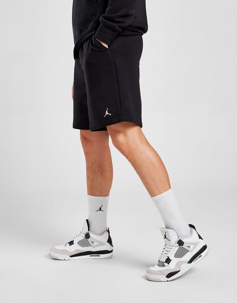 Krótkie spodenki, szorty męskie JORDAN SZORTY M J ESS FLC SHORT DQ7470-010 Czarny
