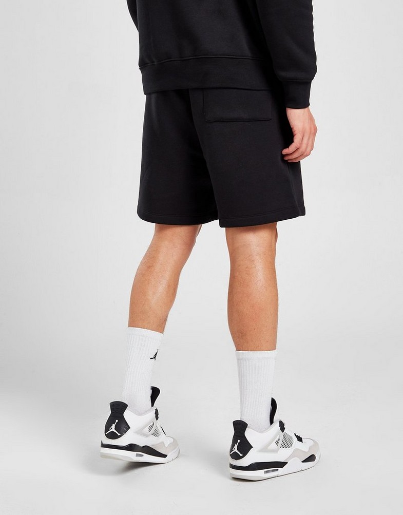Krótkie spodenki, szorty męskie JORDAN SZORTY M J ESS FLC SHORT DQ7470-010 Czarny