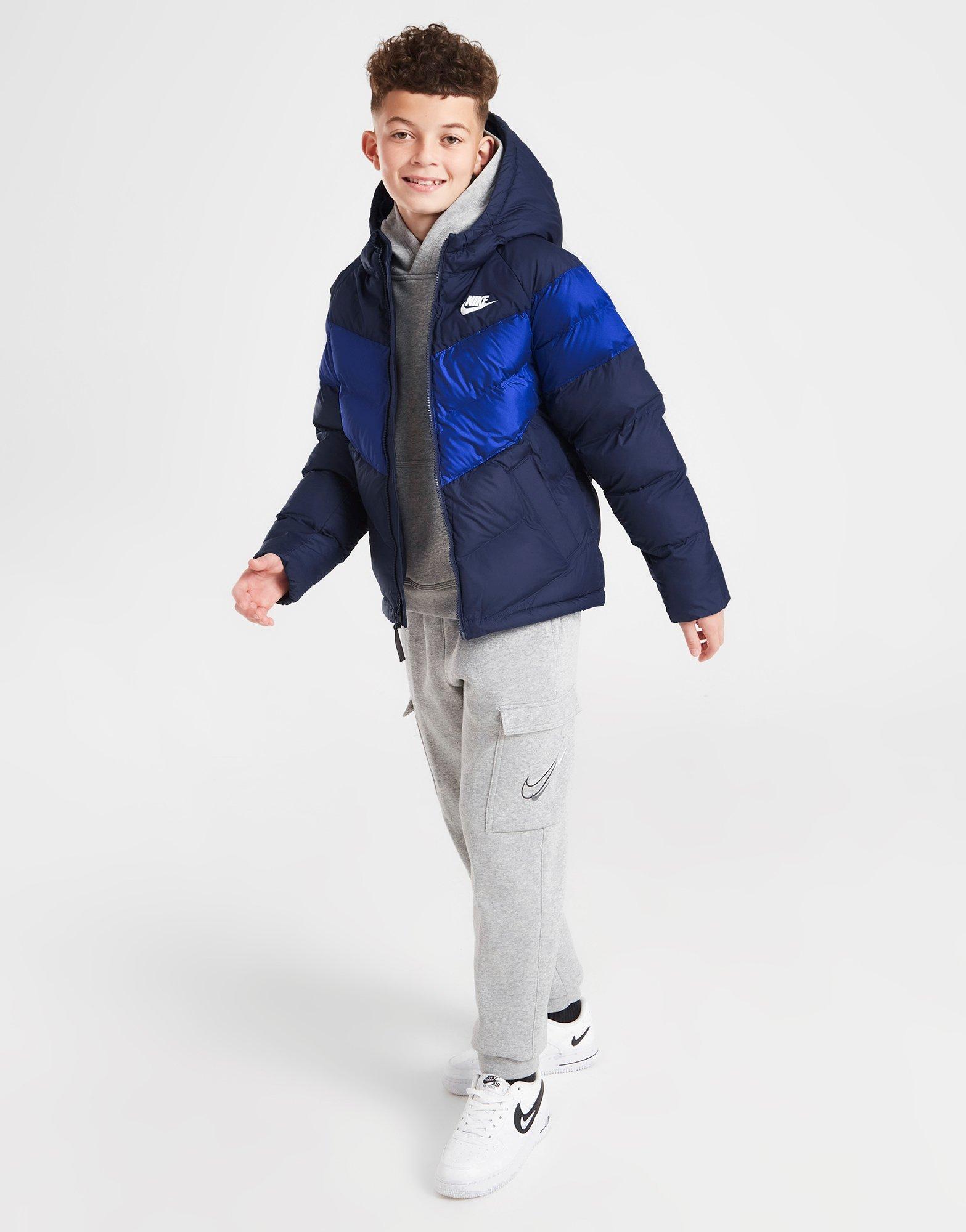 Детско зимно яке NIKE ЯКЕ CB PADDED JKT DX1264-410 Тъмносин