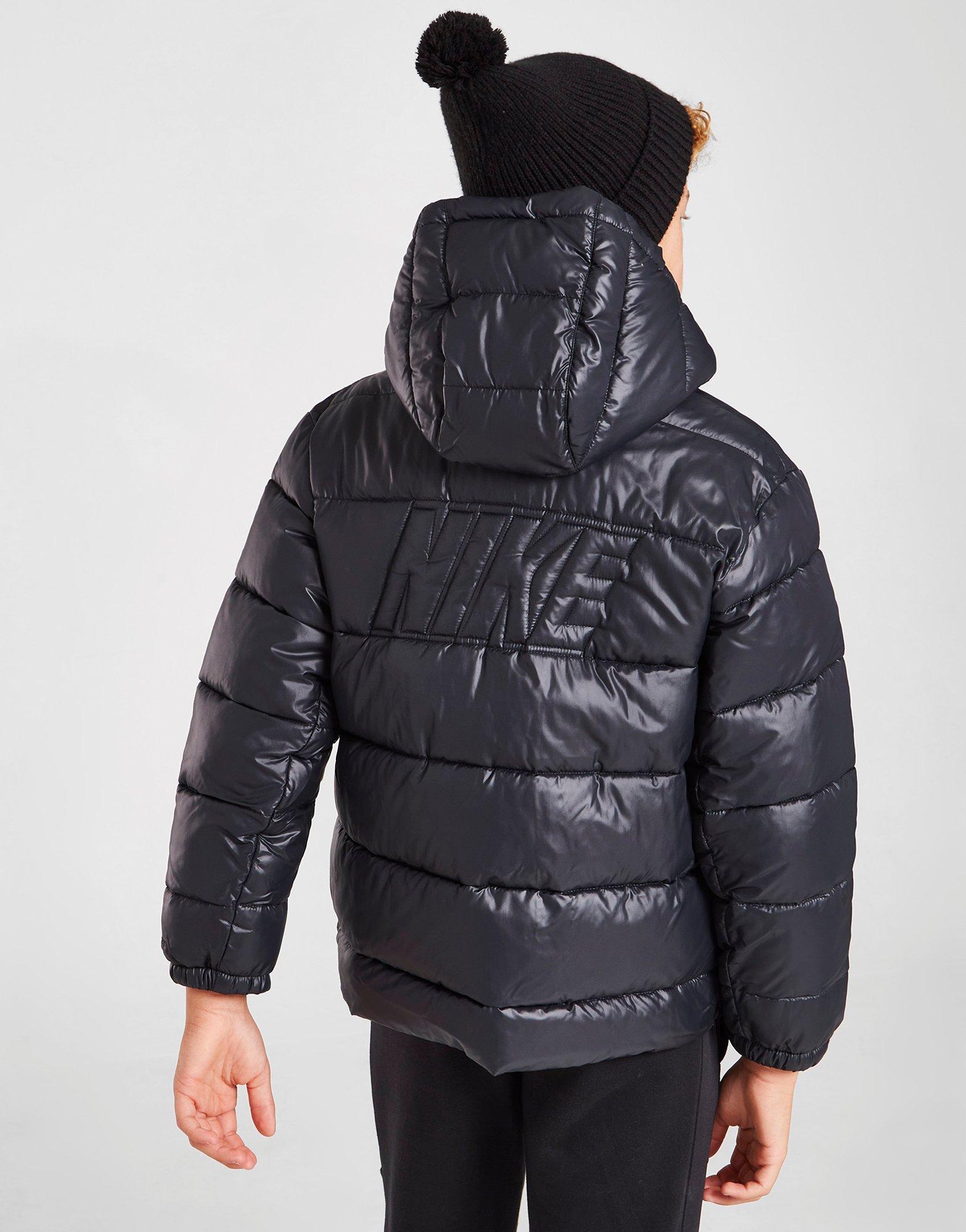 Детско зимно яке NIKE ЯКЕ ECODWN BK HIT PAD JKT DQ9046-010 Черен